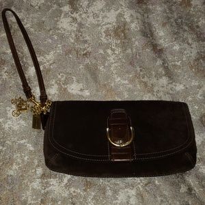 Coach wristlet/clutch
